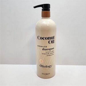 Oliology Coconut Oil Shampoo | Paraben Free & Cruelty Free (32 oz) |‎ Nourishing